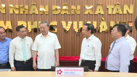 Tổng Bí thư khảo sát mô hình chính quyền địa phương hai cấp tại TP.HCM