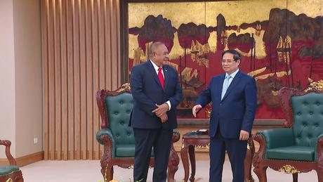 Thủ tướng tiếp Bộ trưởng Ngoại giao và Hợp tác Timor - Leste