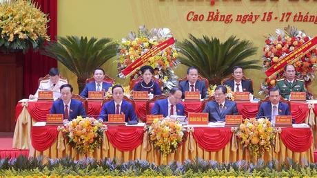 Đại hội Đảng bộ tỉnh Cao Bằng lần thứ XX, nhiệm kỳ 2025-2030