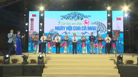 Khai mạc “Lễ hội Ẩm thực – Ngày hội Cua Cà Mau” năm 2025