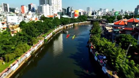 TP.HCM: Lễ hội đua ghe ngo tranh Cúp Xuân Hòa mở rộng