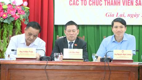 Phó Thủ tướng Hồ Đức Phớc tiếp xúc cử tri tại Gia Lai