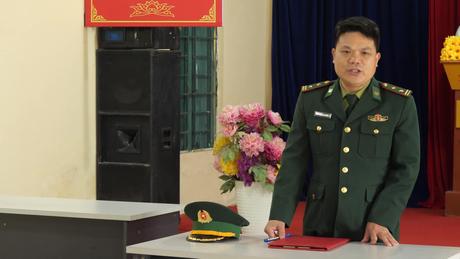 Người lính biên phòng đồng hành với cử tri nơi biên giới