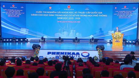 Hơn 240 dự án tranh tài tại cuộc thi khoa học kỹ thuật quốc gia