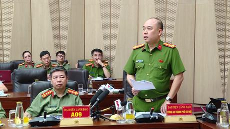 Công an Hà Nội thông tin hành vi rửa tiền của Shark Bình