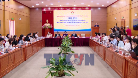 Hơn 1.300 đại biểu tham dự ĐaỊ hội MTTQ VN lần thứ XI