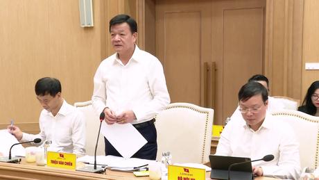 Đoàn kiểm tra, giám sát của BCT, BBT làm việc tại Lào Cai