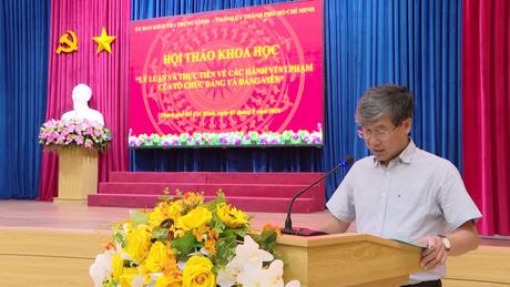 Lấy phòng ngừa làm trọng tâm trong công tác kiểm tra, giám sát của Đảng
