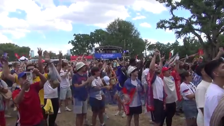 Fan Zone Philadelphia bùng nổ niềm vui